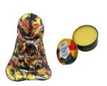 Rapid Waves Premium Gold Camouflage Designer Durag + Wave Pomade